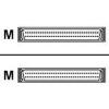 Belkin 1FT EXT SCSI DOUBLE SHEILDED HDDB68 M/ HDDB68M W/ THUMBSCREWS