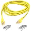 Belkin 2FT CABLE CAT5E RJ45M SNAGLESS YLW