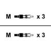 Belkin 2M COMPONENT VIDEO CABLE RCA/RCA