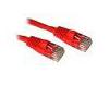 Cables to Go 25PK RED 7FT CABLE CAT5 ENH ASSY 350MHZ RJ45