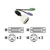Cables to Go 2m DVI Dual Link 3-in-1 KVM Cable