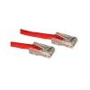 Cables to Go 5FT CAT5E RED CROSSOVER PATCH CABLE NO BOOTS