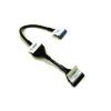 Cables to Go CTG 18in GOMOD Molded Round 2-DV Ultra ATA133 EIDE Cable - Black