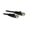 Cables to Go 14ft cat5e black utp patch cable molded snagless