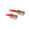 Cables to Go 100FT CAT5E RED PATCH CORD NO BOOTS