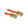 Cables to Go 25FT CAT5E ORANGE CROSSOVER PATCH CORD NO BOOTS