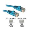 Cables to Go - 100' Snagless Cat6 Blue UTP Stranded