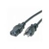 Cables to Go 15ft univ ac power replacement ac male to ac female ul molded