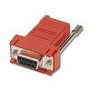 Cables to Go rj45 to db9m modular adapter kit red
