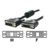 Startech 10ft dvi-d digital lcd monitor extension cable m/f