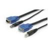 Startech 15FT USB & VGA 2-IN-1 KVM SWITCH CABLE PC/MAC TO USB KVM