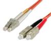 Startech .com 10m Lc-sc 50/125 Micron Fiber - Optic Multimode Cable
