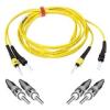 Belkin SOCIETY FOR VISUAL EDUCATION Belkin Patch cable - male ST single mode - mal...