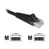Tripp Lite 50FT CAT5E BLACK PATCH CORD SNAGLESS MOLDED 350MHZ