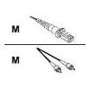 APC 1m mmf fiber cable 2-mtrj/2-st 62.5/125 mmf duplex pvc