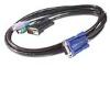 APC keyboard / mouse / video cable - 6 ft