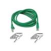 Belkin 7FT CABLE PATCH FAST CAT5 RJ45M GRN SNAGLESS