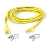 Belkin 10FT CABLE PATCH FAST CAT5 RJ45M YLW SNAGLESS