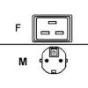 APC power cord [iec 320 c19 to schuko