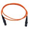 Belkin mt-rj to mt-rj duplex fiber patch 10' cable, orange