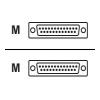 Belkin OmniView Daisy-chain DB25M to DB25M 15' cable