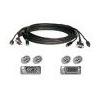 Belkin 6FT ALL IN ONE PS2 KVM CABLE KIT PRO SERIES PLUS FOR OMNIVIEW