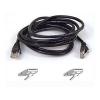 Belkin 7ft black cat5e crossover cable snagless