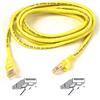 Belkin RJ45 CAT5e 20' Snagless Molded Patch Cable, Yellow