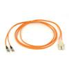 Belkin Multimode SC/ST Duplex Fiber Patch Cable - 3 ft