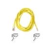 Belkin 20FT CABLE PATCH CAT5 UTP 4PR RJ45M YLW