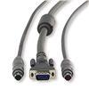 Belkin 6FT CABLE KIT E SRS KVM 2XMNDN6 M/M HDDB15 M/F