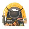 Belkin stnly 16/3 extcrd on reel sjtw pc , lghtd end, 50, yellow