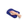 Kensington gel mouse wrist pillow-blue pad supports wrists wh