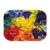 Fellowes paint abstract design mouse pad, 9-1/4w x 8d x 1/4h