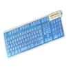 Adesso FOLDABLE FULL-SIZED PS/2 KEYBOARD IN BLUE