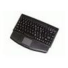 Adesso black mini ps2 touchpad keyboard ack-540pb