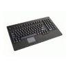 Adesso Black Easy-Touch Keyboard with Touchpad