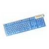 Adesso FOLDABLE FULL-SIZED USB WHITE SPILL-RESISTANT KEYBOARD