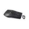Logitech Cordless Comfort Duo Black Wireless Type Keyboard
