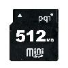 Pqi 512MB Mini SD card with SD Card Adapter- Other Shipping Method