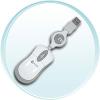 Mace Macally OPTIGO Mini Retractable Optical USB