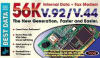 Best Data WHITE BOX 56K V92 V44 ISA MODEM CONTROLLER BASE
