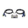 Iogear 2 PORT USB AUDIO KVM W/ PS/2 KB ( GCS712U )