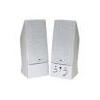 Cyber Acoustics 2 pc white ca2015 usb powered speaker system