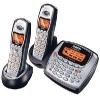Uniden Expandable Cordless Phone with 2 Handsets, Dual Keypads, Caller ID, and Bas...