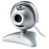 Logitech new quickcam zoom web cam wht/slvr usb built in mic